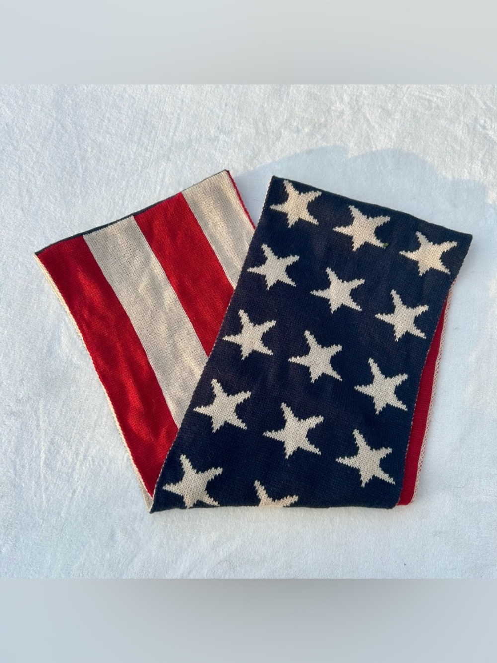 Modena Scarf American  flag USA Infinity Loop Old Glory